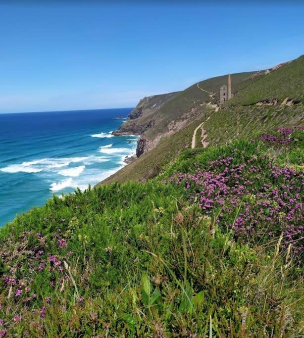 Newly Renovated Characterful Cottage, Wheal Rose Scorrier 外观 照片